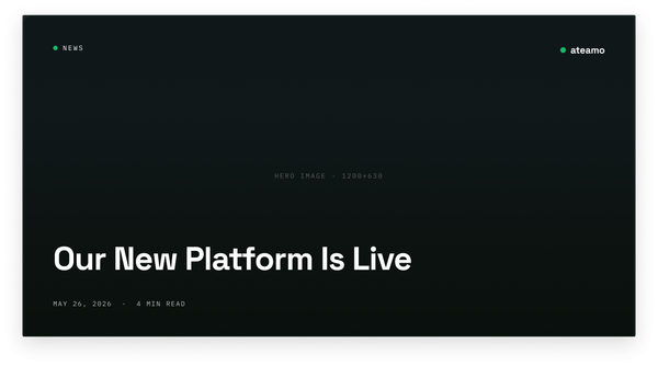 Our New Platform Is Live. Finally. (Yes, Really This Time.)